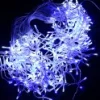 Flash Sale Christmas Warehouse 360 Blue & Cool White Concave Bulb Led Christmas Icicle String Light - 8M