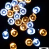 Cheap Christmas Warehouse 1000 Cool & Warm White Led Concave Bulb Wifi Christmas String Lights - 50M