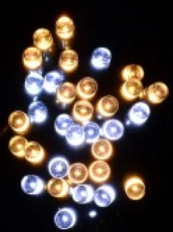 Cheap Christmas Warehouse 1000 Cool & Warm White Led Concave Bulb Wifi Christmas String Lights - 50M