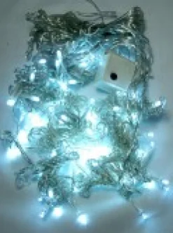 Flash Sale Christmas Warehouse 120 Cool White Concave Bulb Led Christmas Curtain Light String - 2.2M