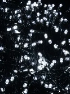 Flash Sale Christmas Warehouse 500 Cool White Led Concave Bulb Christmas Fairy String Lights - 25M