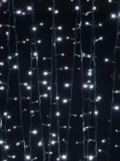 Flash Sale Christmas Warehouse 500 Cool White Led Concave Bulb Christmas Fairy String Lights - 25M