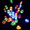 Store Christmas Warehouse 1000 Multi Colour Concave Bulb Led String Fairy Solar Lights - 100M