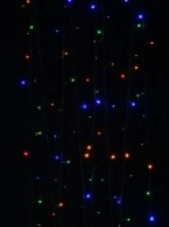 Store Christmas Warehouse 1000 Multi Colour Concave Bulb Led String Fairy Solar Lights - 100M