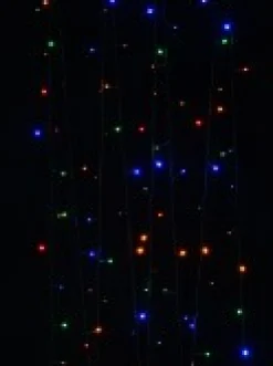Cheap Christmas Warehouse 100 Multi Colour Concave Bulb Led String Fairy Solar Lights - 10M