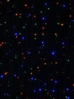 Best Christmas Warehouse 200 Multi Colour Concave Led Bulb Solar Powered String Fairy Lights - 20M