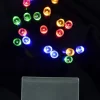 Hot Christmas Warehouse 20 Multi Colour Concave Led Bulb Christmas Battery String Fairy Lights - 2.4M