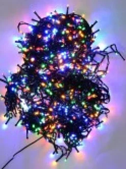 Flash Sale Christmas Warehouse 1000 Multi Colour Led Concave Bulb Wifi Christmas Fairy String Lights - 50M