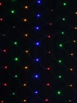 Sale Christmas Warehouse 180 Multi Colour Led Concave Bulb Christmas Net Light - 1.8M X 1.8M