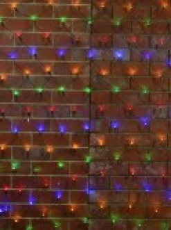 Sale Christmas Warehouse 180 Multi Colour Led Concave Bulb Christmas Net Light - 1.8M X 1.8M