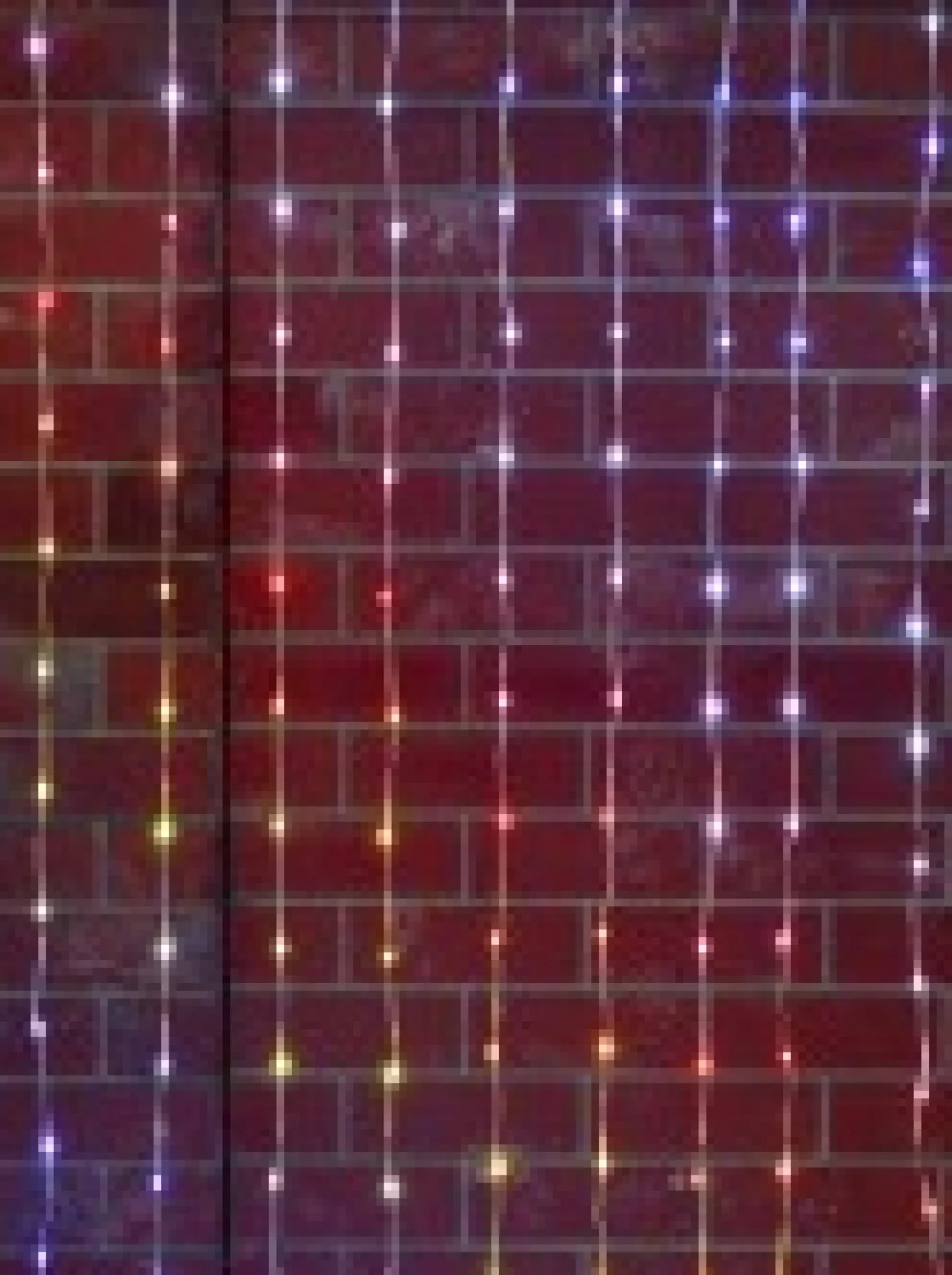 New Christmas Warehouse 240 Smart Multi Colour Led Seed Bulb Waterfall Christmas Curtain Light - 1.8M