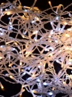 Best Sale Christmas Warehouse 1008 Warm & Cool White Concave Bulb Led Christmas Icicle String Light - 30M