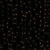 Store Christmas Warehouse 400 Warm White Concave Bulb Led Christmas Curtain Light String - 2.5M