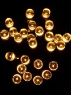 Best Sale Christmas Warehouse 100 Warm White Concave Led Bulb Solar Powered String Fairy Lights - 10M