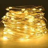 Cheap Christmas Warehouse 100 Warm White Micro Led Seed Bulb Christmas Wire Battery Lights - 10M