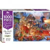 Cheap Christmas Warehouse All Aboard The Santa Express Christmas Jigsaw Puzzle - 1000 Pieces
