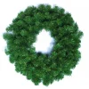 Hot Christmas Warehouse Balsam Pine Needle Christmas Wreath With 200 Tips - 58Cm