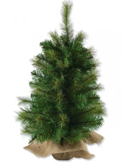 Online Christmas Warehouse Balsam Pine Table Top Christmas Tree With 104 Tips - 65Cm