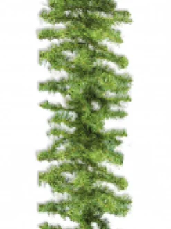 Clearance Christmas Warehouse Canadian Pine Needle Christmas Garland With 240 Tips - 2.7M