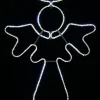 Cheap Christmas Warehouse Cool White Nativity Angel With Halo Smd Strip Light Silhouette - 83Cm