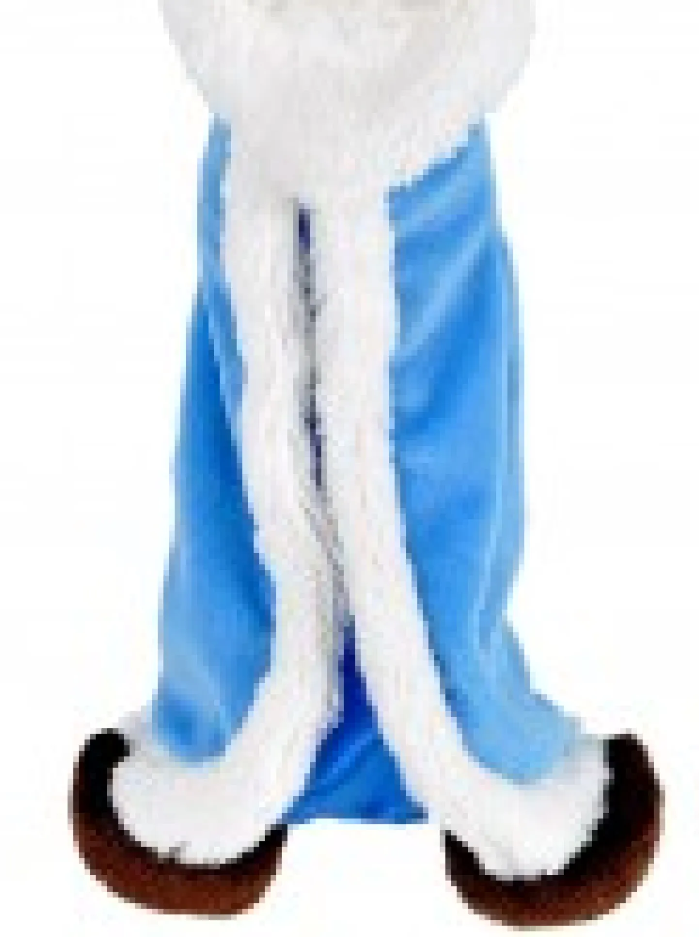 Online Christmas Warehouse Cute & Cuddly Hanging Winter Santa Christmas Plush Toy - 19Cm