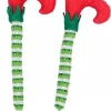 Sale Christmas Warehouse Elf Feet In Your Tree With Long Socks Pair Decorative Christmas Picks - 2 X 40Cm