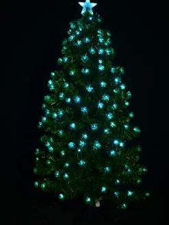 Flash Sale Christmas Warehouse Enchanting Dynamic & Static Colour Led Christmas Tree With 254 Tips - 1.8M