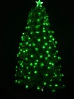 Flash Sale Christmas Warehouse Enchanting Dynamic & Static Colour Led Christmas Tree With 254 Tips - 1.8M