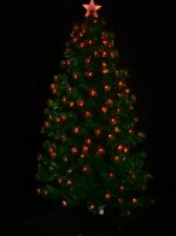 Flash Sale Christmas Warehouse Enchanting Dynamic & Static Colour Led Christmas Tree With 254 Tips - 1.8M