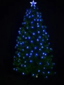 Store Christmas Warehouse Enchanting Dynamic & Static Colour Led Christmas Tree With 183 Tips - 1.5M