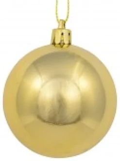 Flash Sale Christmas Warehouse Gold, Champagne & Rose Gold Metallic & Matte Christmas Baubles - 12 X 60Mm
