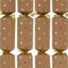 Best Christmas Warehouse Gold Dot Pattern Design On Kraft Paper Christmas Cracker Bon Bons - 50 X 30Cm