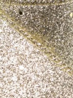 Online Christmas Warehouse Gold Glitter & Flecks Christmas Ribbon With Gold Glitter Edging - 3M
