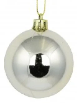 Sale Christmas Warehouse Light Gold Metallic & Gold Glitter, Matte & Metallic Baubles - 12 X 60Mm