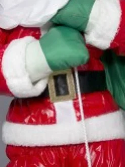 Cheap Christmas Warehouse Padded Santa Climbing Rope With Sack Outdoor Hanging Decoration - 1.2M