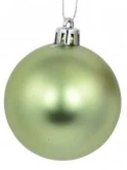Discount Christmas Warehouse Pink Metallic & Glittered With Mint Green Metallic & Matte Baubles - 12 X 60Mm