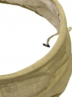 Flash Sale Christmas Warehouse Pop Up Natural Hessian Look Conical Shape Christmas Tree Skirt - 68Cm
