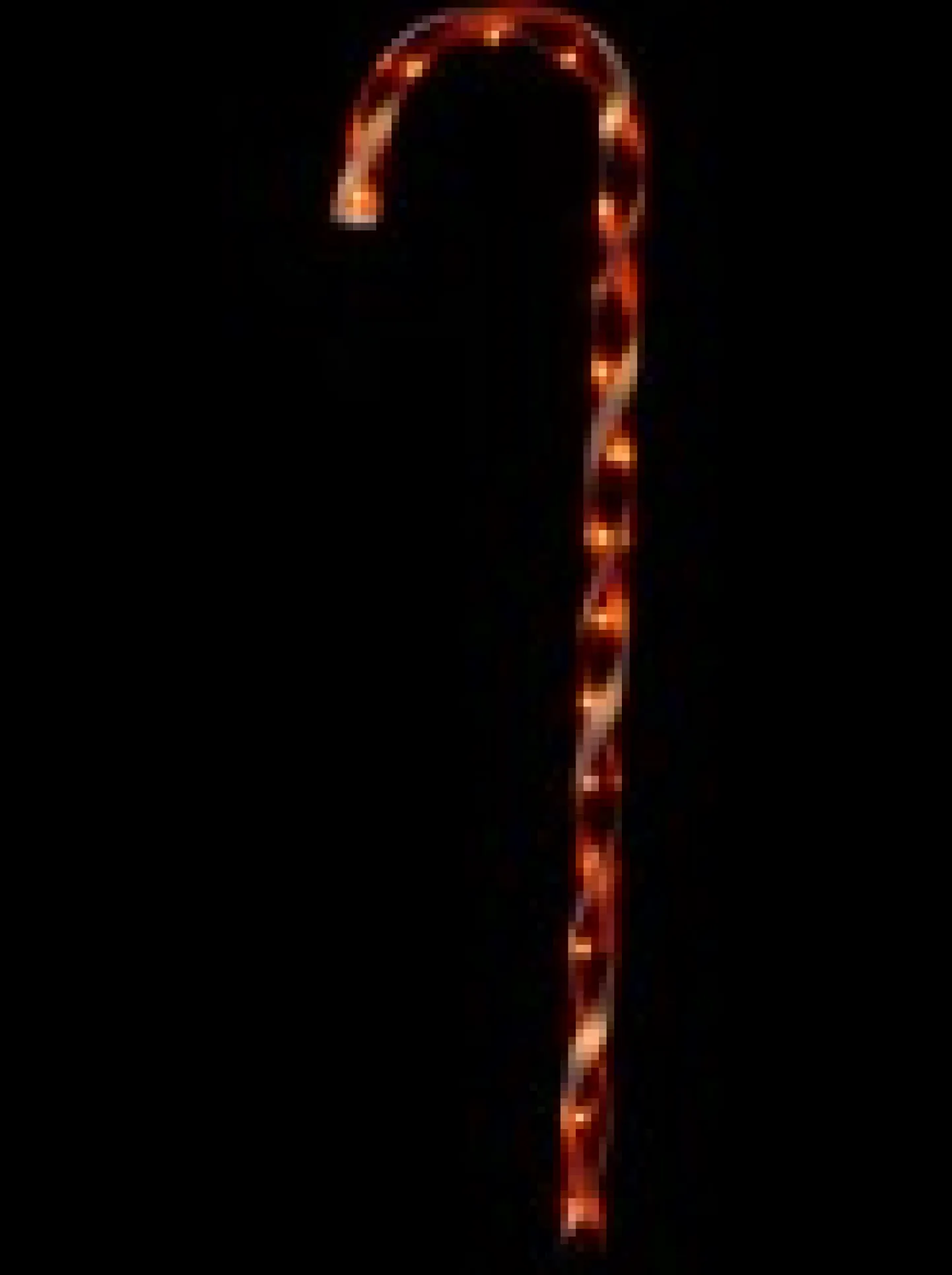 Flash Sale Christmas Warehouse Red & White Candy Cane Garden Christmas Path Light Set - 4 X 80Cm