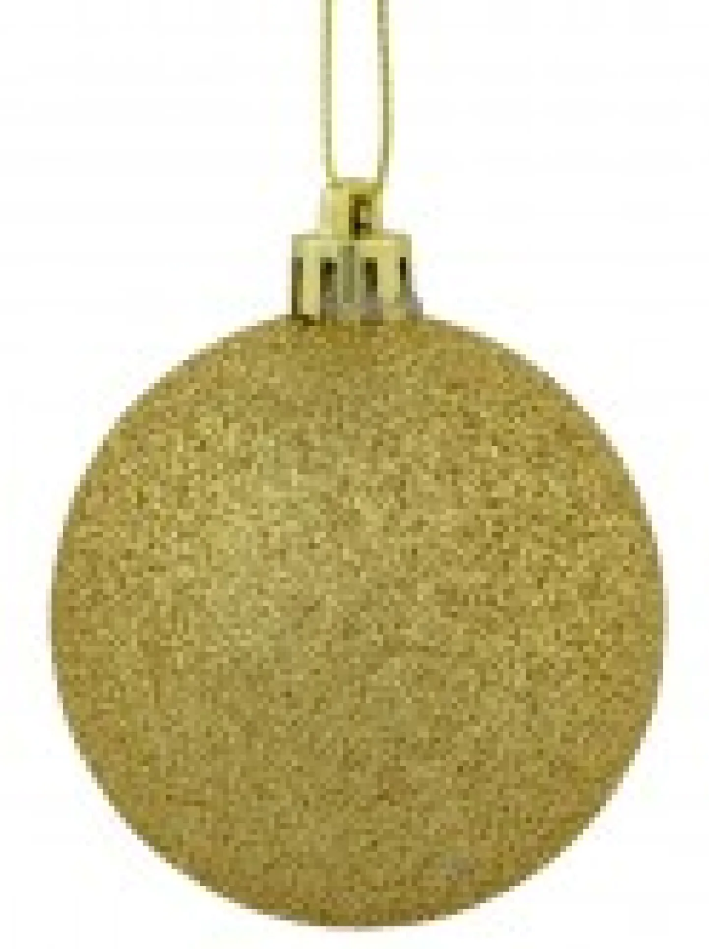 Discount Christmas Warehouse Red Metallic, Green Matte & Glittered Gold Christmas Baubles - 27 X 60Mm