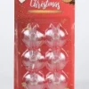 Outlet Christmas Warehouse Reusable Suction Cups With Metal Hook Christmas Accessory - 35Mm X 6 Pack