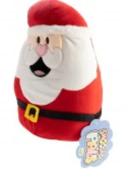 Clearance Christmas Warehouse Smooshos Pals Soft & Jolly Santa Christmas Plush Toy - 22Cm