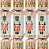Sale Christmas Warehouse Traditional Nutcracker Pattern Design Christmas Cracker Bon Bons - 10 X 36Cm